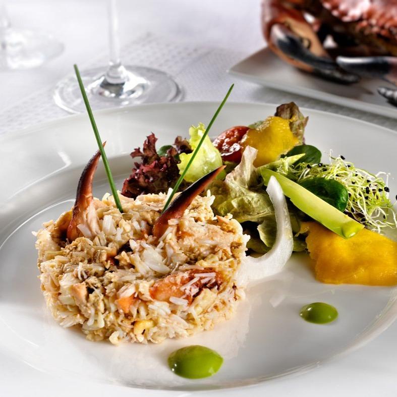 1. Pastel de pescado de roca