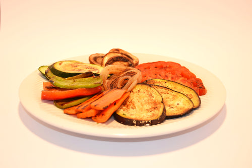 4. Verduras naturales asadas a la parrilla